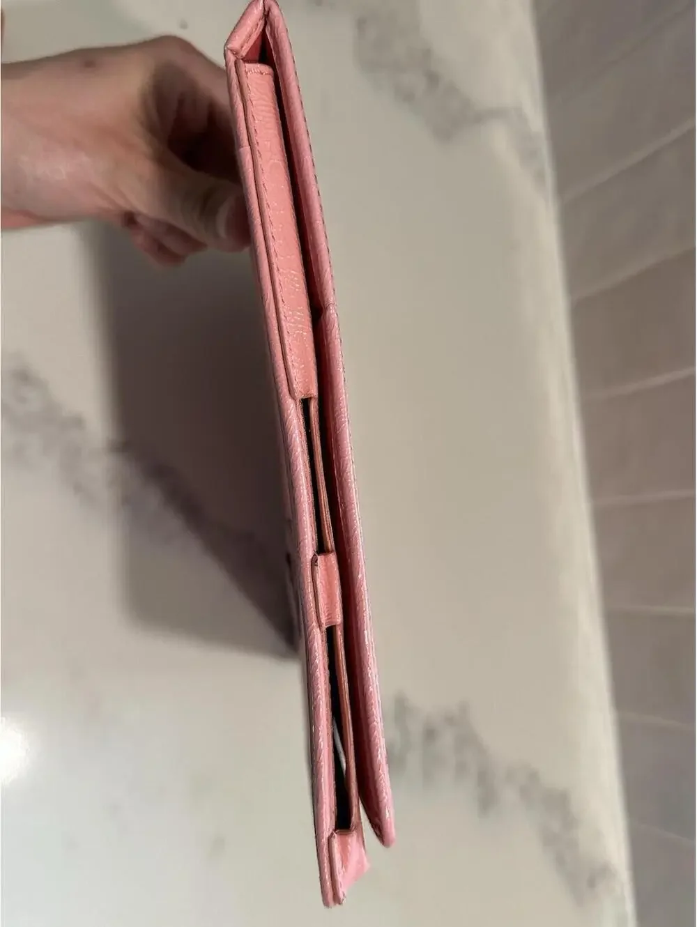 Coach Pink Canvas Signature Print iPad 2 Smart Cover Case $68